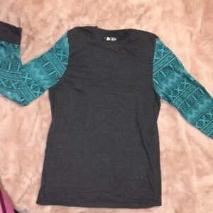 Tribal print long sleeve